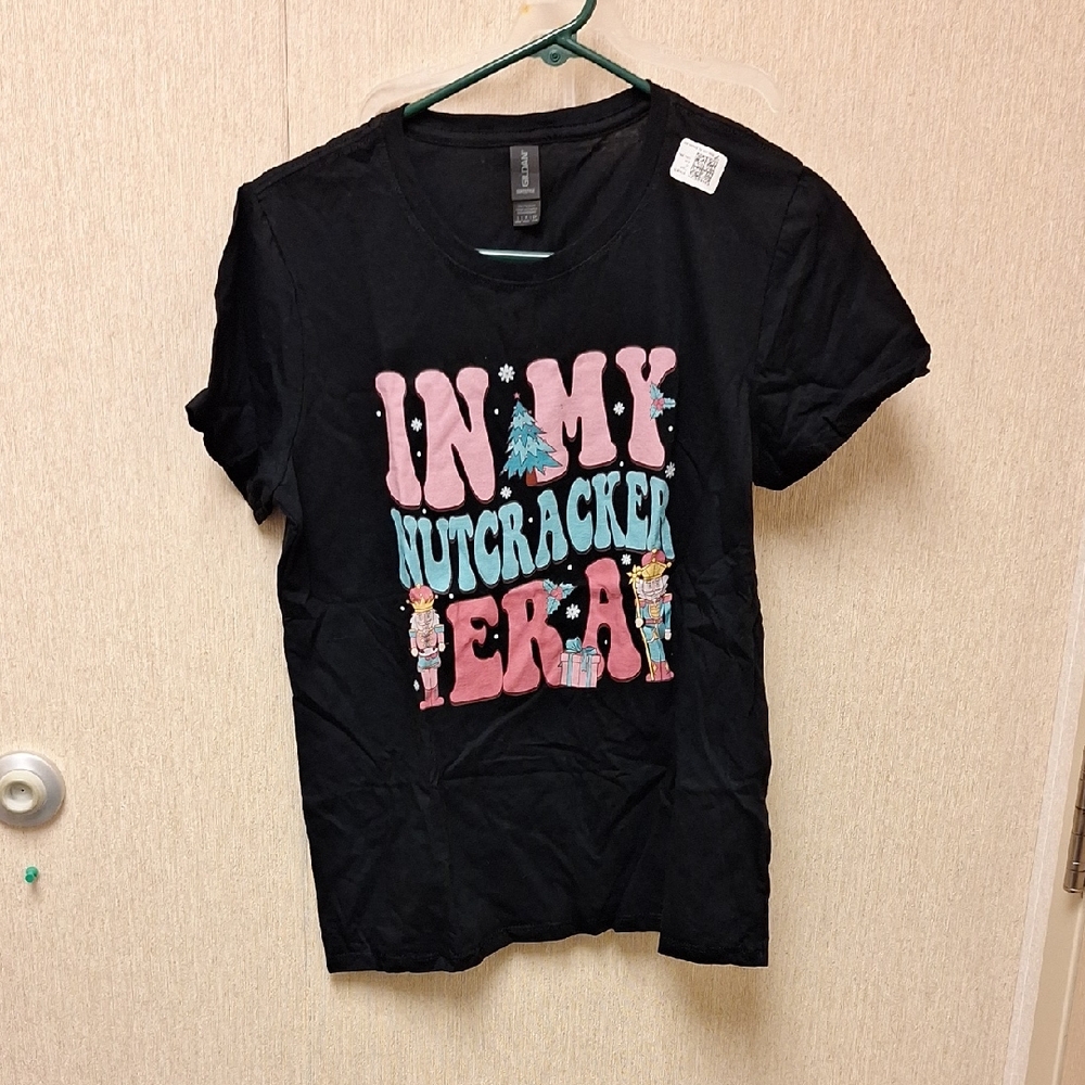 Gildan Black Nutcracker Graphic Tee
